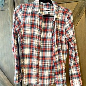 J Crew flannel button up